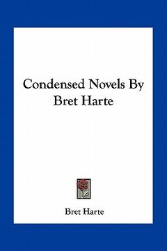 portada condensed novels by bret harte