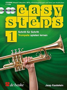 portada Easy Steps 1 Trompete (De) Trompette +cd (en Inglés)