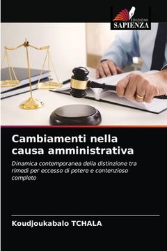 portada Cambiamenti nella causa amministrativa (en Italiano)