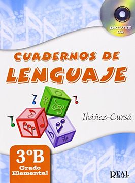 portada Cuadernos de Lenguaje, 3B (Grado Elemental - Nueva Edición) (RM Lenguaje musical)