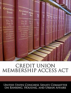 portada credit union membership access act (in English)