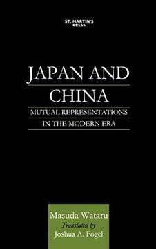 portada Japan and China: Mutual Representations in the Modern era (in English)