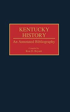 portada Kentucky History: An Annotated Bibliography (in English)