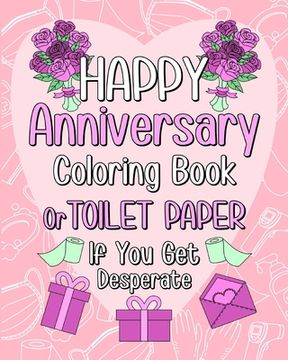 portada Happy Anniversary Coloring Book (en Inglés)