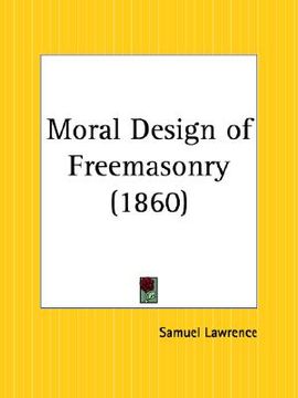 portada moral design of freemasonry (in English)