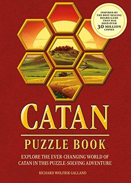portada Catan Puzzle Book: Explore the Ever-Changing World of Catan in This Puzzle Adventure (en Inglés)