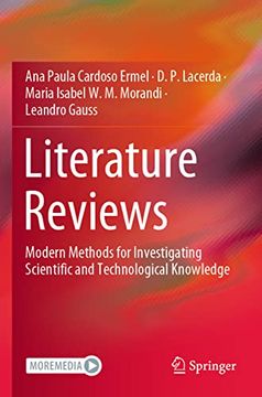 portada Literature Reviews: Modern Methods for Investigating Scientific and Technological Knowledge (in English)