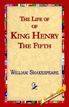 portada the life of king henry the fifth (en Inglés)