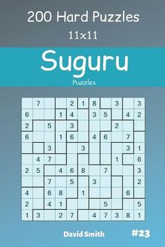 portada Suguru Puzzles - 200 Hard Puzzles 11x11 vol.23 (en Inglés)