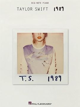 portada Taylor Swift - 1989 (Big-Note Piano) (in English)