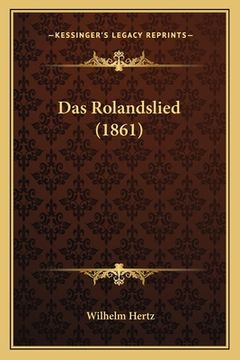 portada Das Rolandslied (1861) (en Alemán)