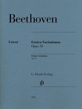 portada Beethoven - Variaciones (15) "Eroica" Op. 35 Para Piano (Urtext)