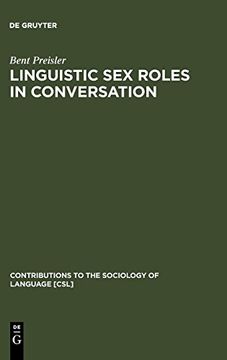 portada Linguistic sex Roles in Conversation (Contributions to the Sociology of Language [Csl]) (in English)