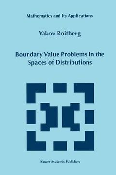 portada boundary value problems in the spaces of distributions (en Inglés)