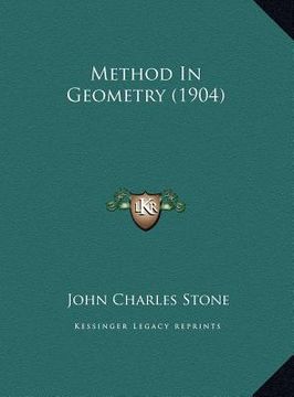 portada method in geometry (1904) (en Inglés)