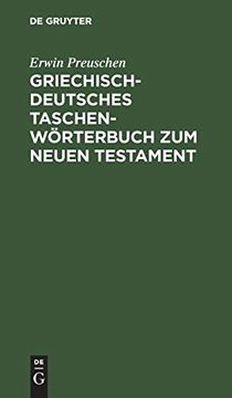 portada Griechisch-Deutsches Taschenwã Â¶Rterbuch zum Neuen Testament (German Edition) [Hardcover ] (in German)