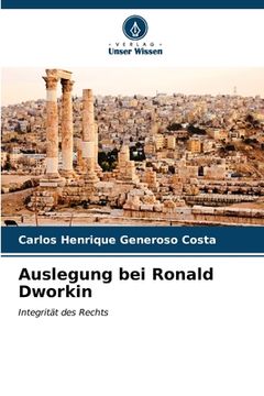 portada Auslegung bei Ronald Dworkin (en Alemán)