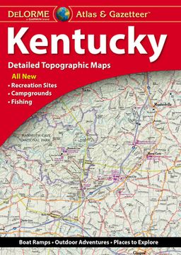 portada Delorme Atlas & Gazetteer: Kentucky (en Inglés)