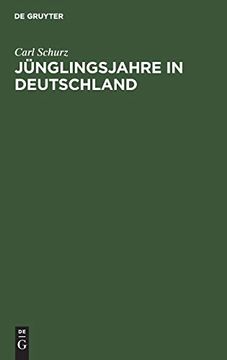 portada Jünglingsjahre in Deutschland (in German)