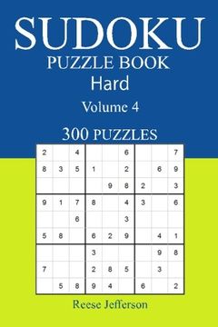 portada 300 Hard Sudoku Puzzle Book: Volume 4