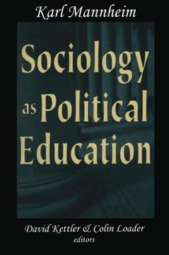 portada Sociology as Political Education (en Inglés)