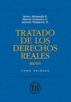 portada TRATADO DE LOS DERECHOS REALES, 2 TOMOS