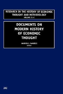 portada documents modern history economic thought