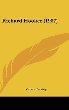 portada richard hooker (1907) (en Inglés)