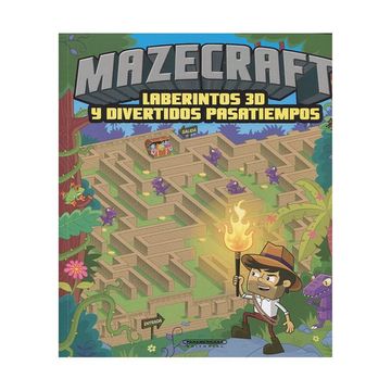 portada Mazecraft - Laberintos 3d y Divertidos Pasatiempos