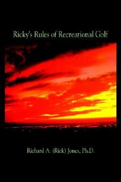 portada ricky's rules of recreational golf (en Inglés)