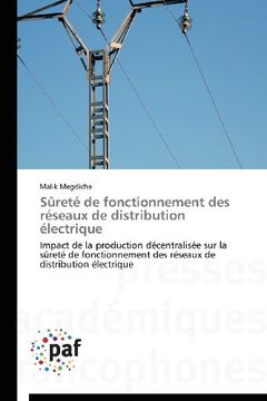 portada Surete de Fonctionnement Des Reseaux de Distribution Electrique