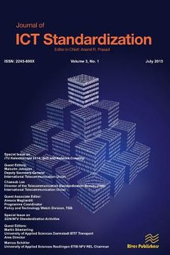 portada Journal of Ict Standardization 3-1: QoS and Network Crawling (en Inglés)