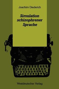 portada Simulation Schizophrener Sprache (en Alemán)
