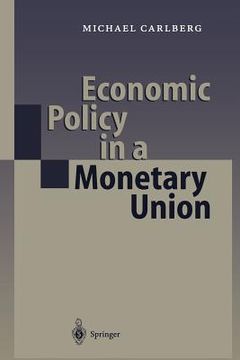 portada economic policy in a monetary union (in English)
