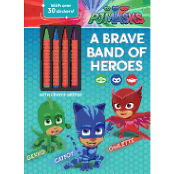 portada Pj Masks: A Brave Band of Heroes (in English)