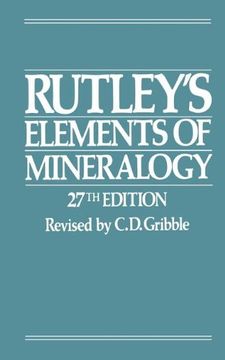 portada Rutley’S Elements of Mineralogy (Semiconductors; 1) (in English)