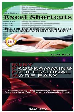 portada Excel Shortcuts & Ruby Programming Professional Made Easy (en Inglés)