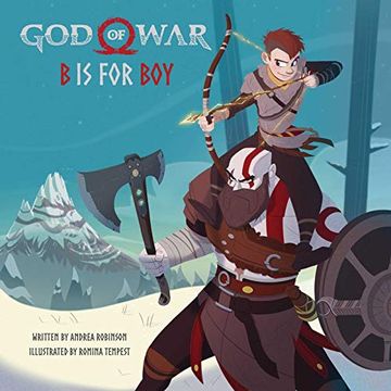 portada God of War: B is for Boy: An Illustrated Storybook (en Inglés)
