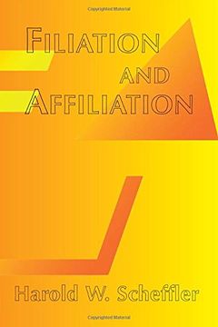 portada Filiation and Affiliation (en Inglés)