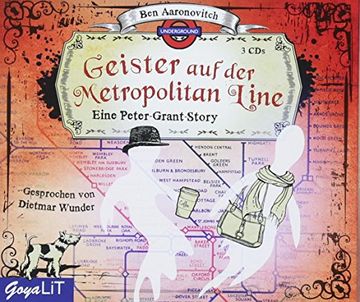 portada Geister auf der Metropolitan Line: Eine Peter-Grant-Story (in German)
