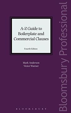 portada A-z Guide to Boilerplate and Commercial Clauses: Fourth Edition (en Inglés)