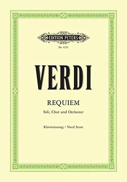 portada Missa da Requiem for Four Solo Voices, Chorus and Orchestra (Vocal Score) (in German)