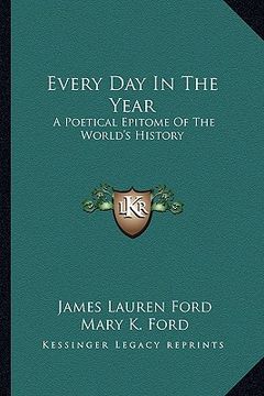 portada every day in the year: a poetical epitome of the world's history (in English)
