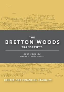 portada Bretton Woods Transcripts (en Inglés)