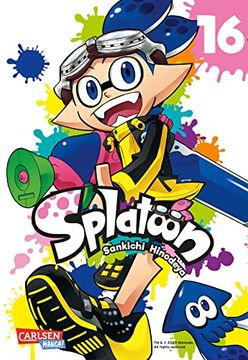 portada Splatoon 16: Das Nintendo-Game als Manga! Ideal für Kinder und Gamer! (16) (en Alemán)