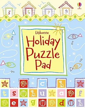 portada Usborne Holiday Puzzle pad (Tear-Off Pads) 