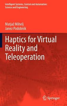 portada haptics for virtual reality and teleoperation