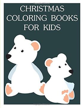 portada Christmas Coloring Books for Kids: Funny Christmas Book for Special Occasion age 2-5 (Colrful Animals) 