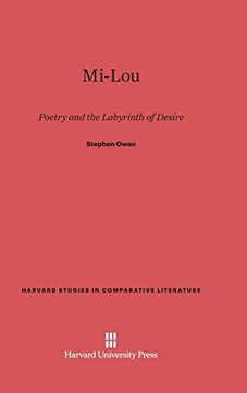 portada Mi-Lou (Harvard Studies in Comparative Literature (Hardcover)) 