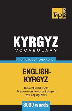 portada Kyrgyz vocabulary for English speakers - 3000 words (en Inglés)